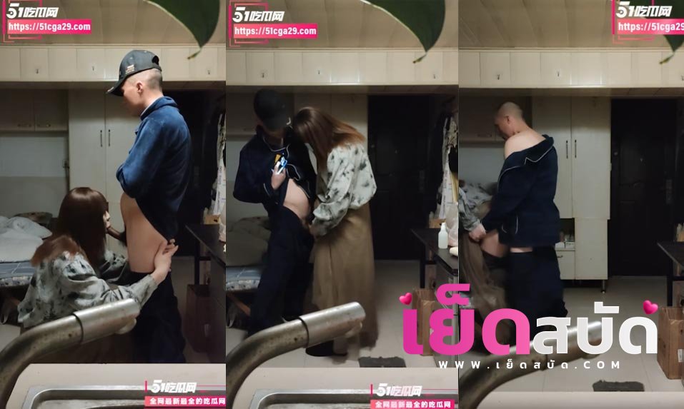 คลิปหลุดเจ๊หงส์ เจ๊หงส์ชายแต่งหญิงเย็ดกับหนุ่มข้างห้อง จับควยมาอมสด ดูดควยจนแข็งก่อนจะโดนซอยตูดรัวๆจนน้ำแตกคารูตูด